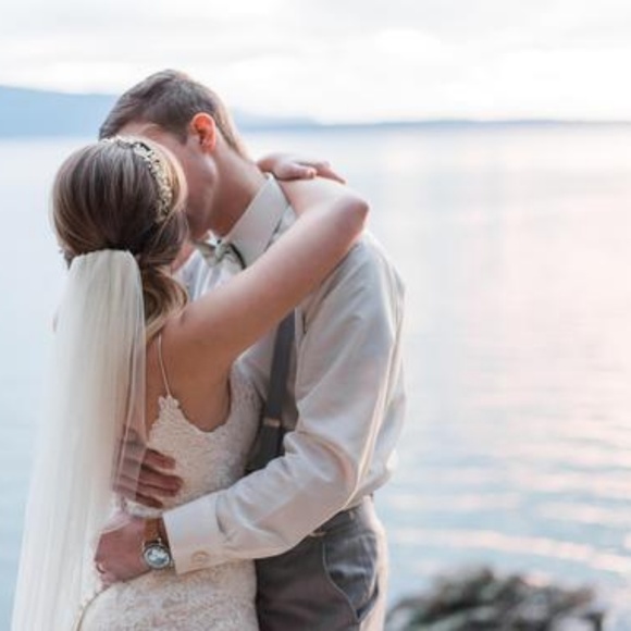 NEW Handmade Soft English Net Wedding Veil - Picture 5 of 8